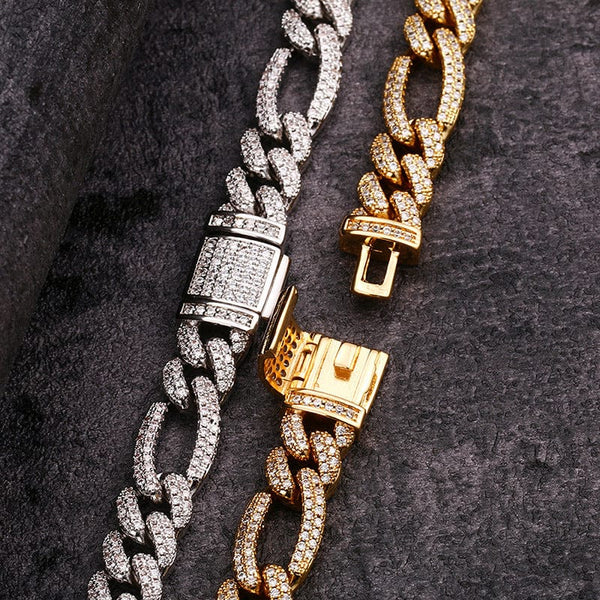 Nocta Vince Iced Figaro-Style Chain