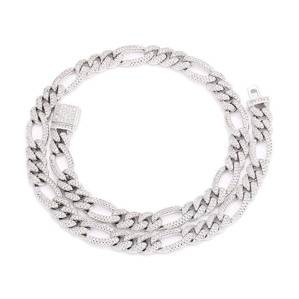 Nocta Vince Iced Figaro-Style Chain