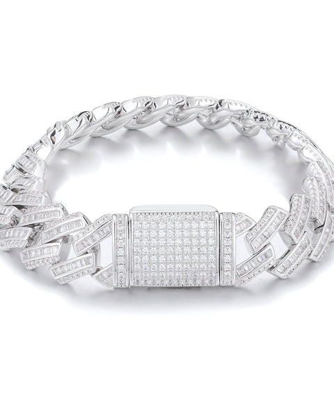 Nocta Vince Helix 16MM Baguette Cuban Bracelet