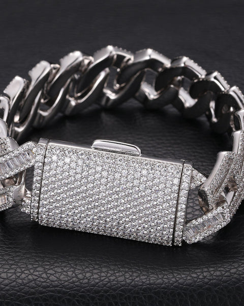 Nocta Vince Apex 20MM Baguette Cuban Bracelet