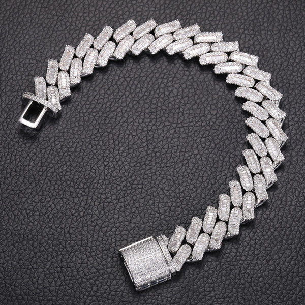Nocta Vince Duplici Prong Cuban Bracelet