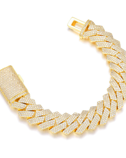 Nocta Vince Triple-Row  Gold Bracelet