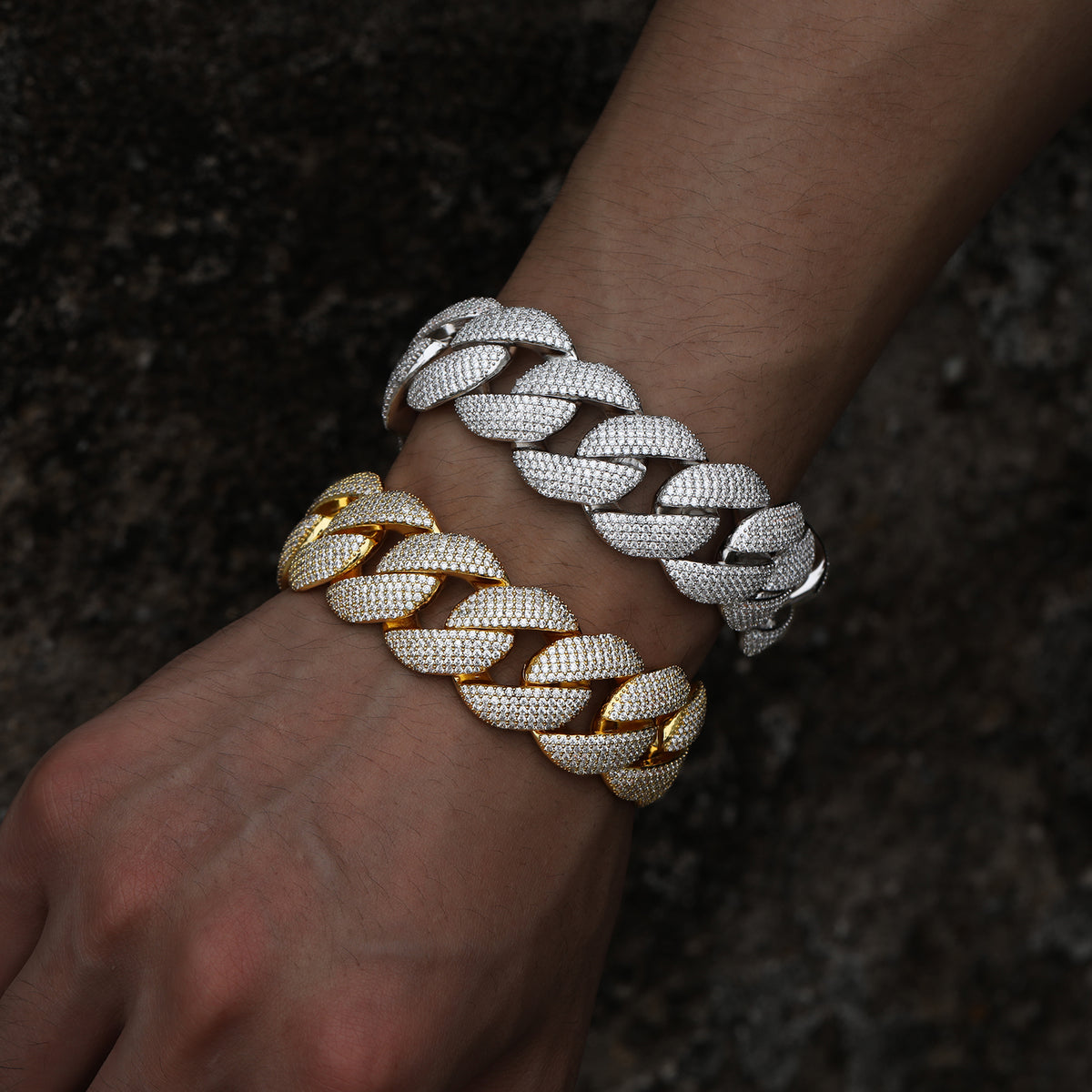 Nocta Vince Empyrean Pavé Cuban Bracelet