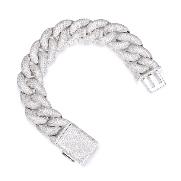 Nocta Vince Argent Miami Cuban Bracelet
