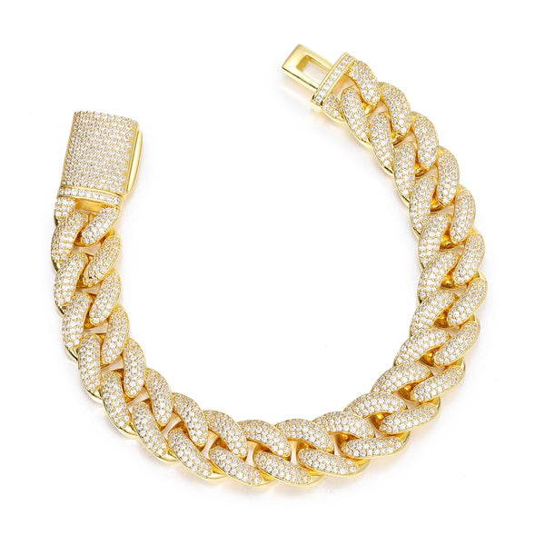 Nocta Vince Compatto 13MM Cuban Bracelet