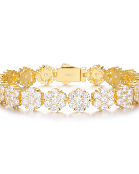 Nocta Vince Floral Cluster Bracelet