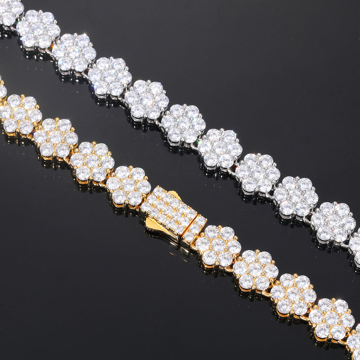 Nocta Vince Floral Cluster Bracelet