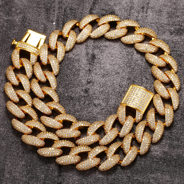 Nocta Vince Arcadia Triple Link 18MM Cuban Chain