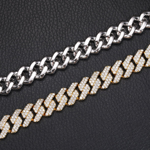 Nocta Vince Facet-Pave Cuban Chain