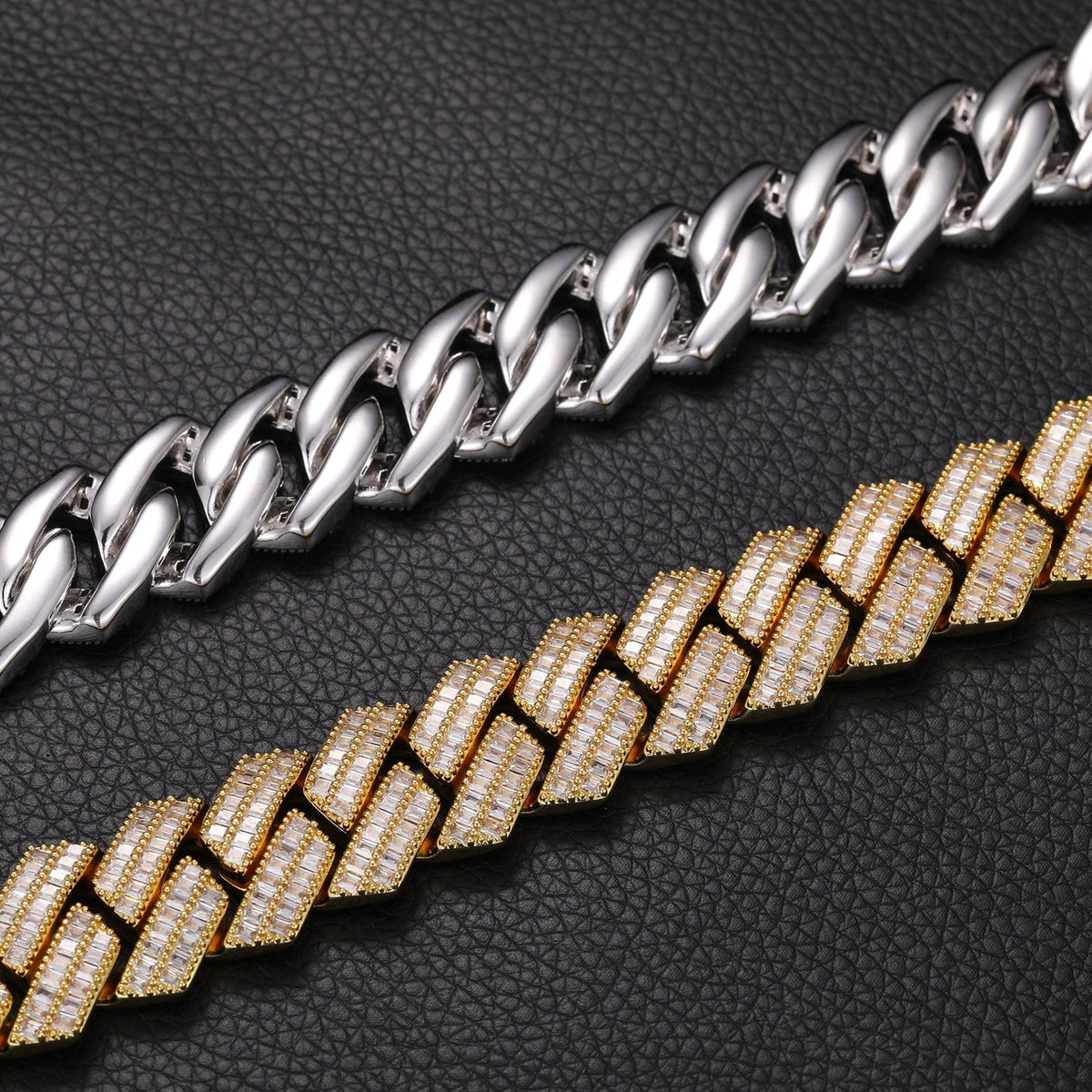 Nocta Vince Tessera 20MM Baguette Cuban Chain