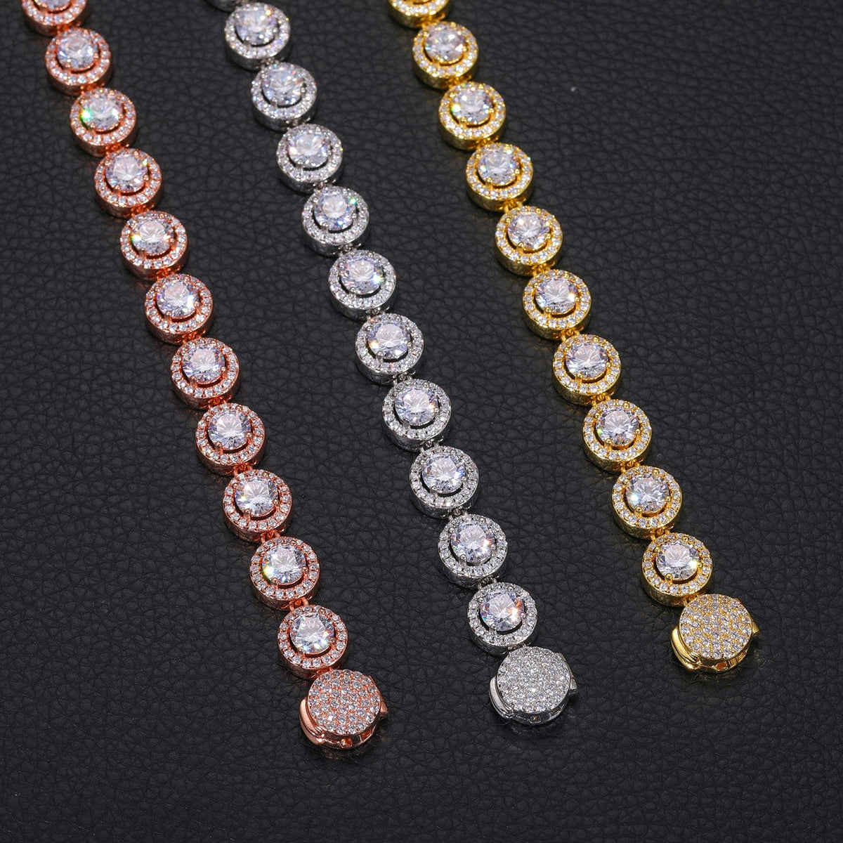 Nocta Vince Bezel-Set Centers Chain