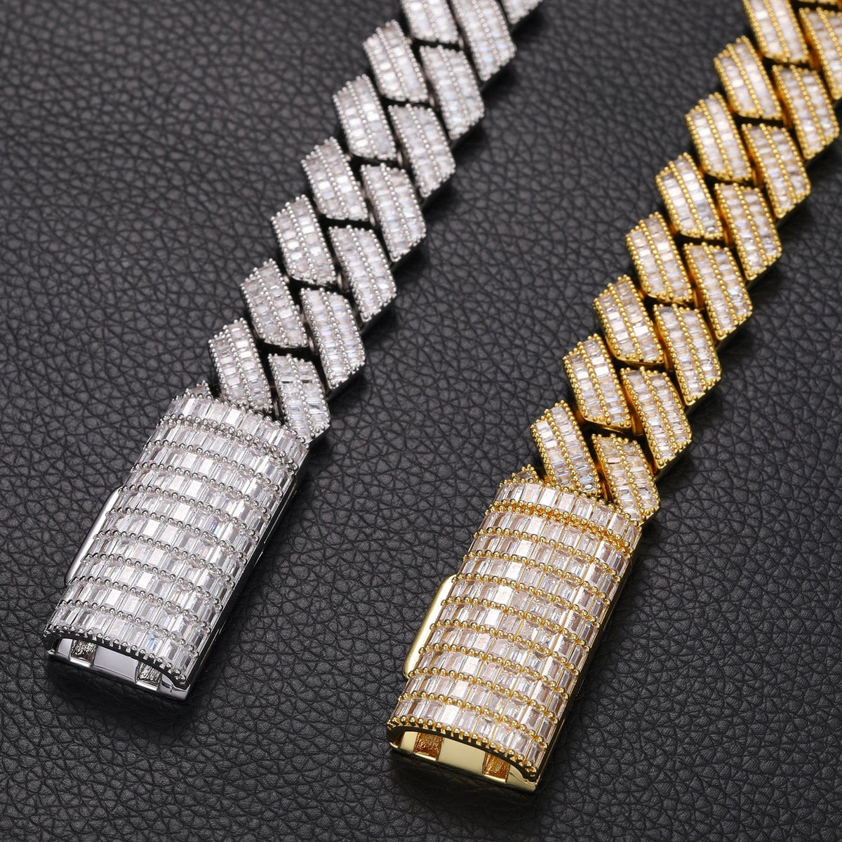 Nocta Vince Tessera 20MM Baguette Cuban Chain