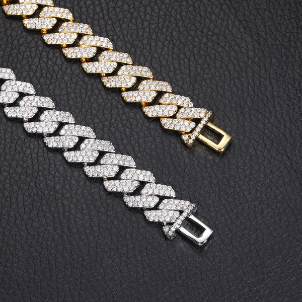 Nocta Vince Facet-Pave Cuban Chain
