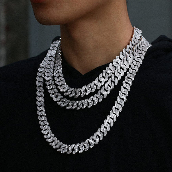Nocta Vince Faceted-Edge Cuban Chain