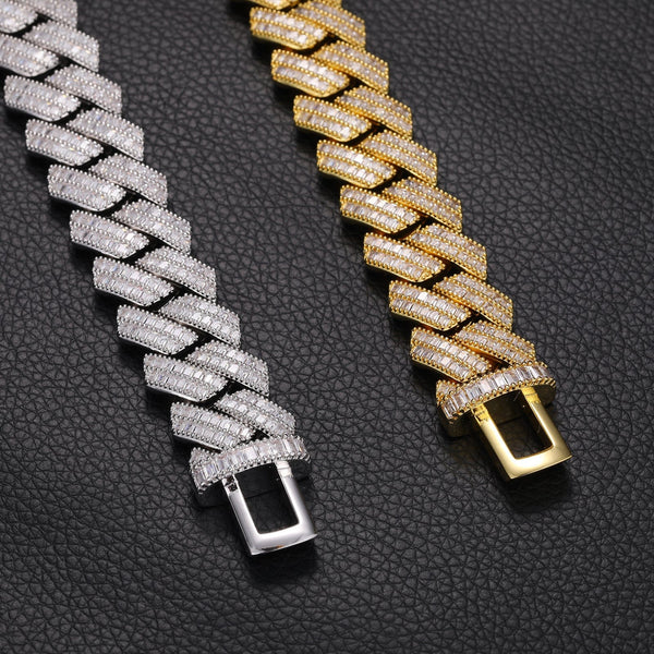 Nocta Vince Tessera 20MM Baguette Cuban Chain