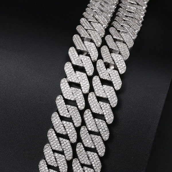 Nocta Vince Faceted-Edge Cuban Chain