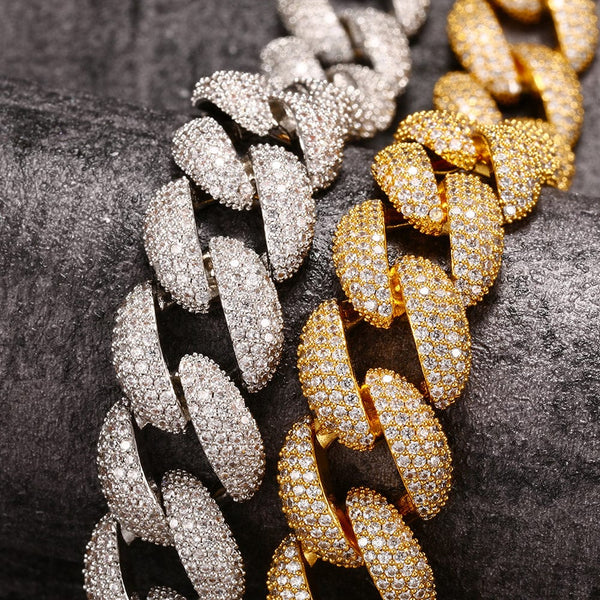 Nocta Vince Arcadia Triple Link 18MM Cuban Chain