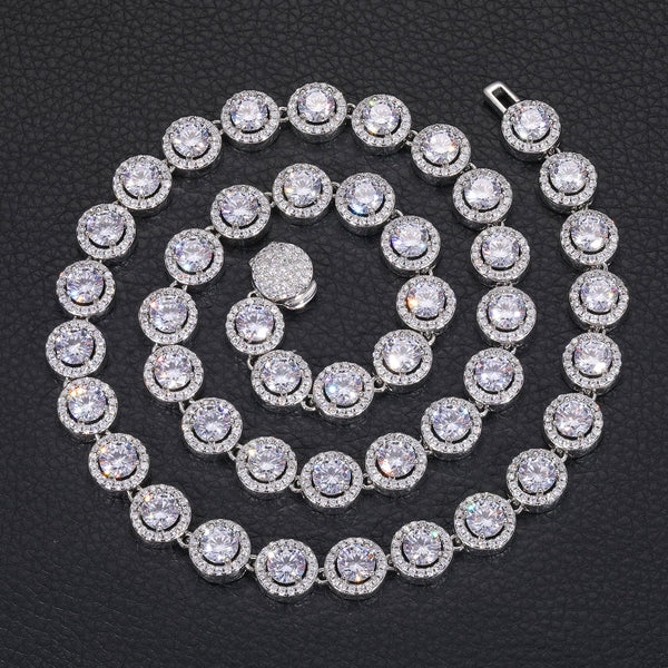 Nocta Vince Bezel-Set Centers Chain