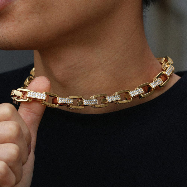 Nocta Vince Rectangular-Link Open-Frame Chain