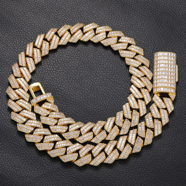Nocta Vince Tessera 20MM Baguette Cuban Chain