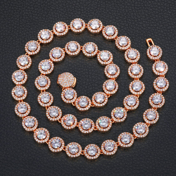 Nocta Vince Bezel-Set Centers Chain