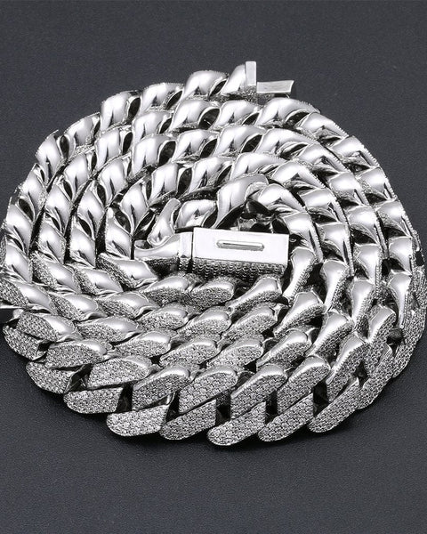 Nocta Vince Faceted-Edge Cuban Chain