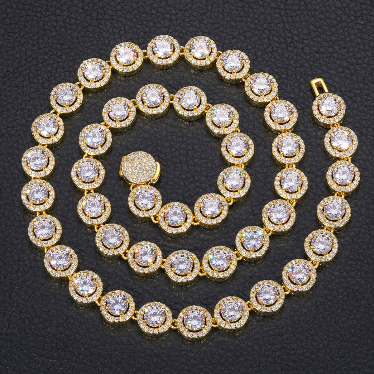 Nocta Vince Bezel-Set Centers Chain