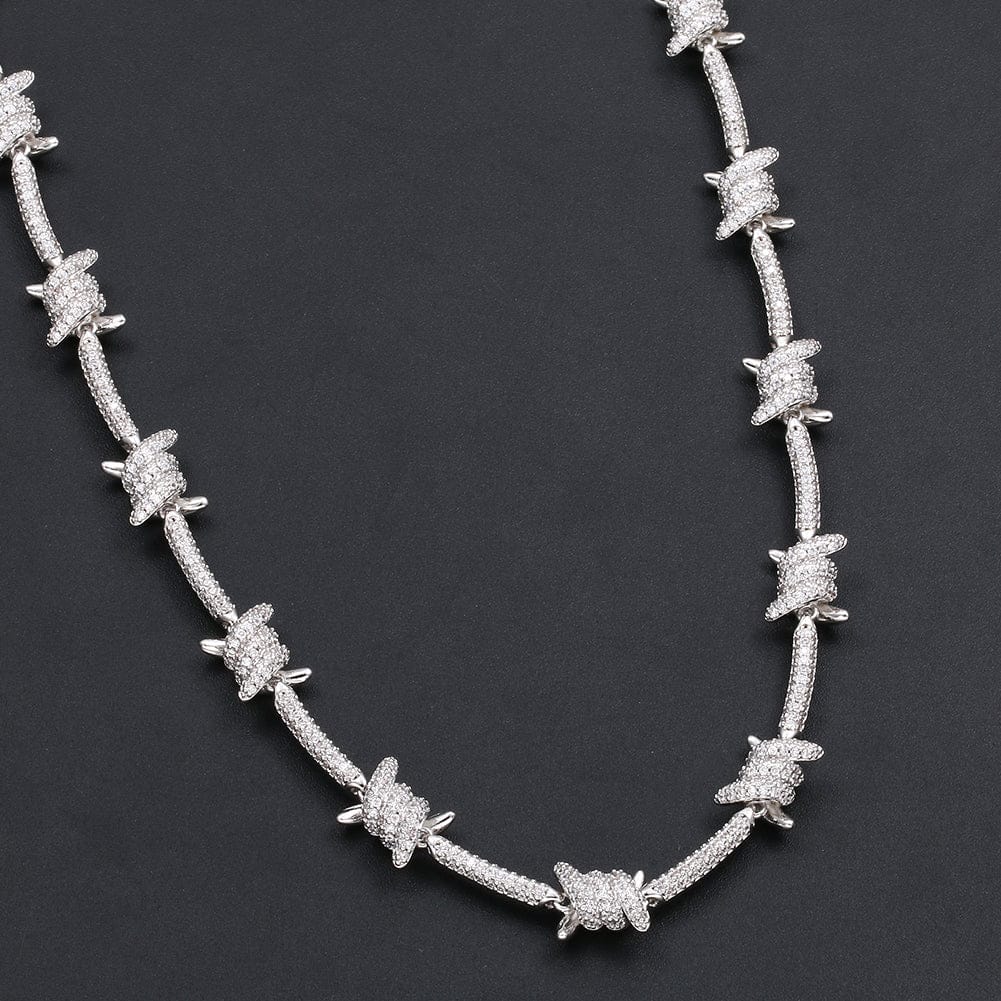 Nocta Vince Knotted-Bar Tennis Chain