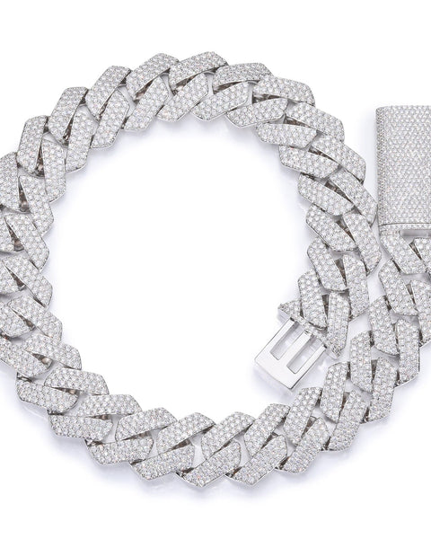 Nocta Vince Opal Pavé Cuban Chain