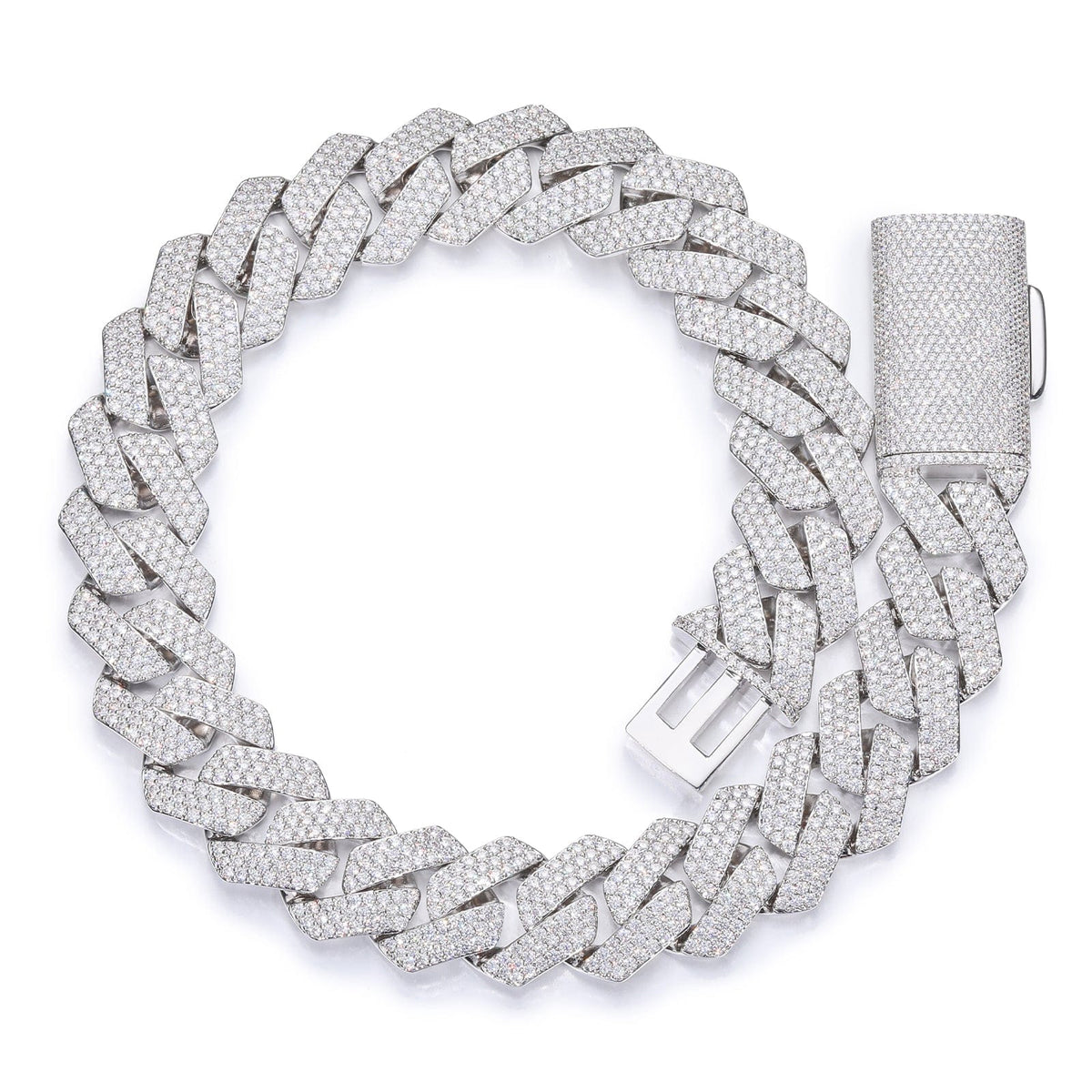 Nocta Vince Opal Pavé Cuban Chain