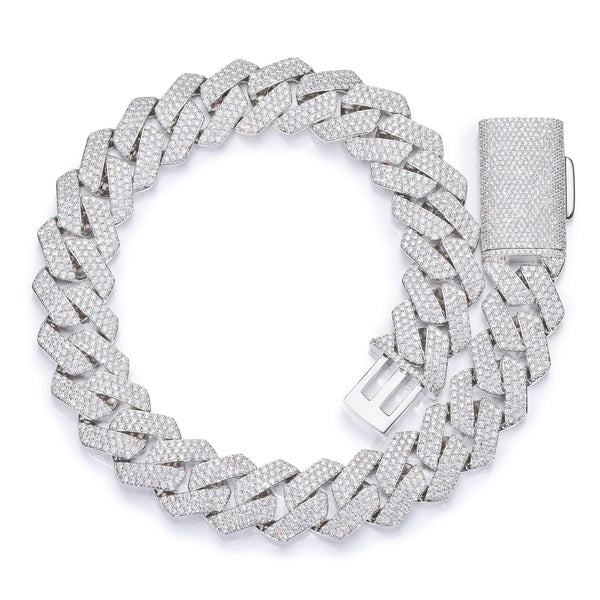 Nocta Vince Opal Pavé Cuban Chain