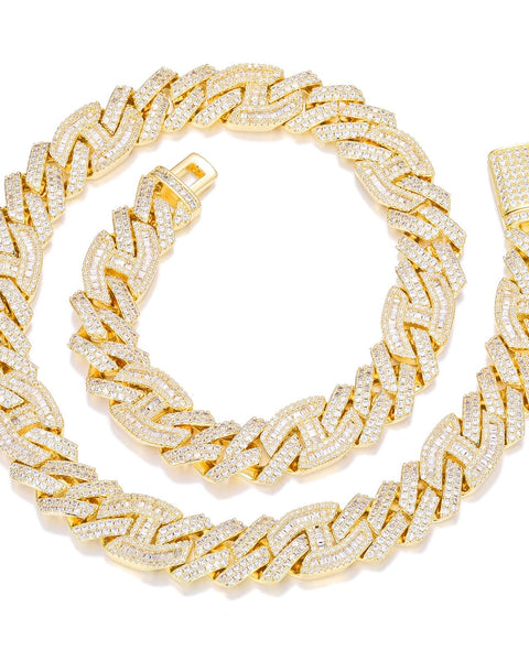 Nocta Vince Cresta Misto 15MM Cuban Chain