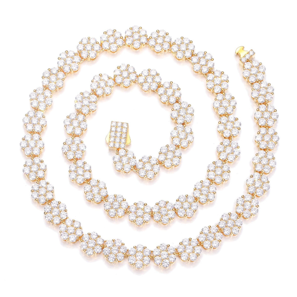 Nocta Vince Floral Cluster Chain