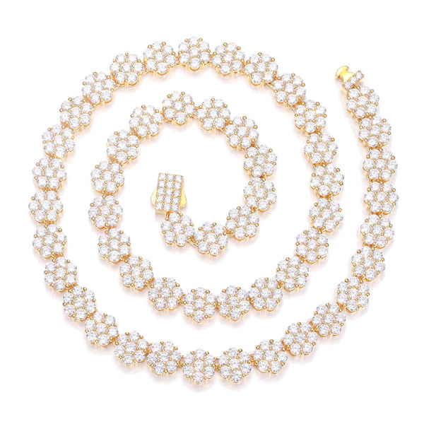 Nocta Vince Floral Cluster Chain