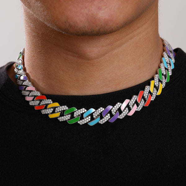 Nocta Vince Rainbow Enamel Chain