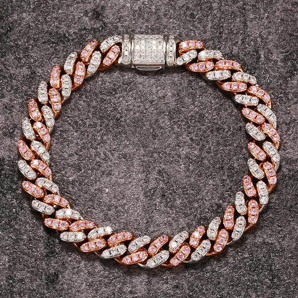Nocta Vince Iced Two-Tone Bracelet