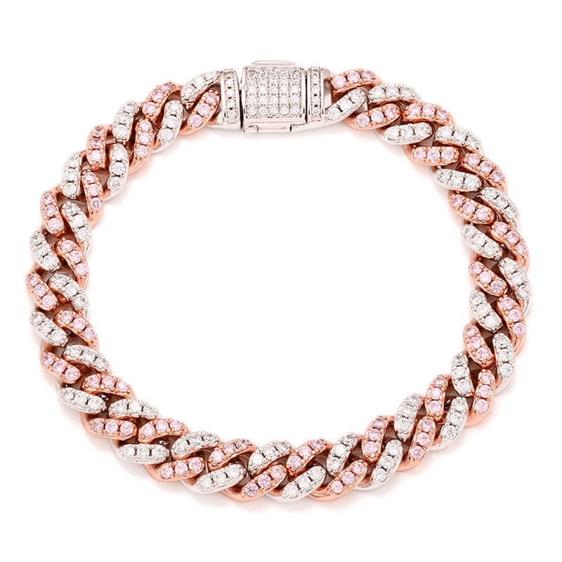 Nocta Vince Iced Two-Tone Bracelet