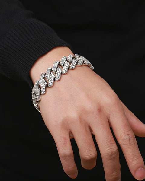 Nocta Vince Crestfall Pavé Link Bracelet