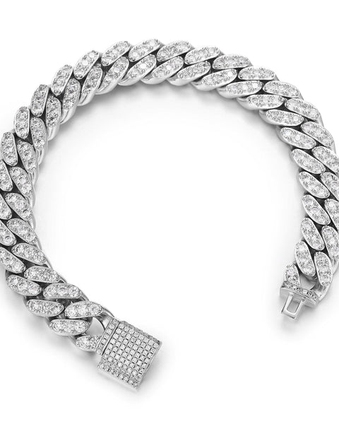 Nocta Vince Rounded Stone Cuban Bracelet