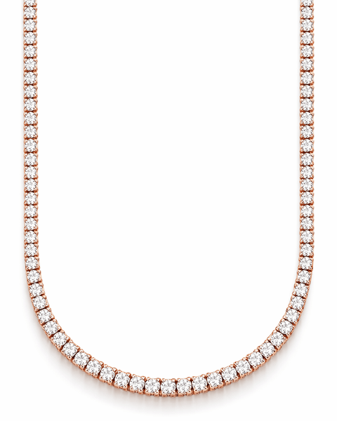 Nocta Vince 4 Prong Round-Cut Tennis Chain