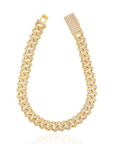 Nocta Vince Tessera 20MM Baguette Cuban Chain