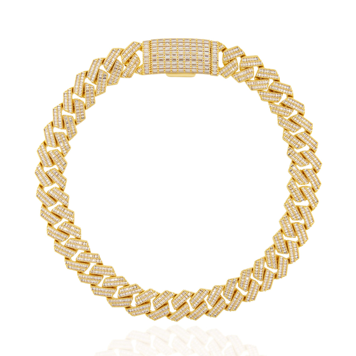 Nocta Vince Tessera 20MM Baguette Cuban Chain