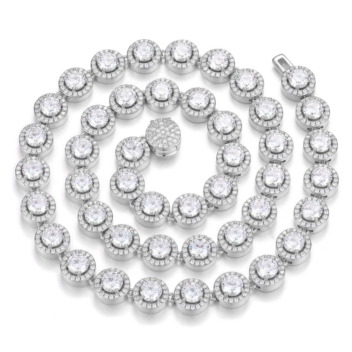 Nocta Vince Bezel-Set Centers Chain